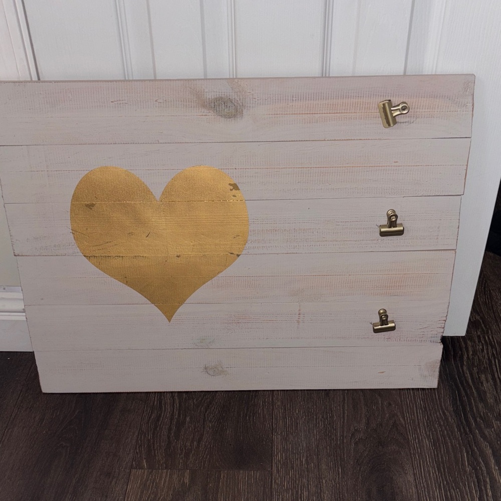 Kirkland's Natural Wood Wall Art with Gold Accents